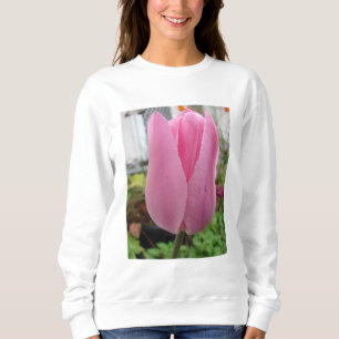 Roze Bloemen Bloemen Tulp Tulpen Tuin T Shirt