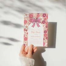 Roze Bloemen Boog Baby shower – Meisje Baby shower