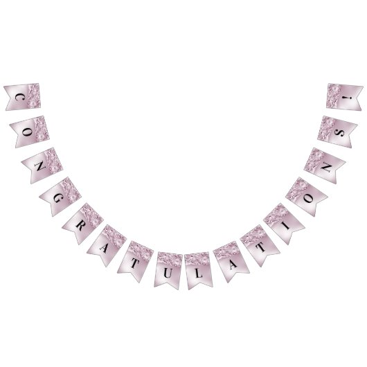 Roze Bloemen Bunting Vlag Vlaggetjes (Alle)