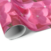 roze bloemen cadeaupapier (Rol Hoek)