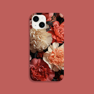 Roze bloemen Case-Mate iPhone 14 hoesje