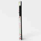 Roze bloemen Case-Mate iPhone case (Achterkant/links)