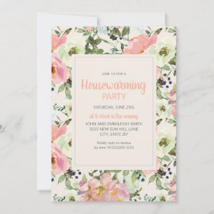 Roze Bloemen Crème Salie Groen Huis Verwarming