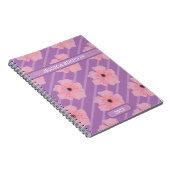 Roze bloemen en speciale strips voor Notitieboek (Rechterzijde)