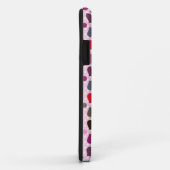 roze bloemen en uil Case-Mate iPhone case (Achterkant/rechts)