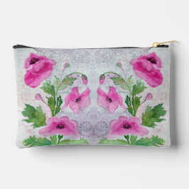Roze bloemen etui