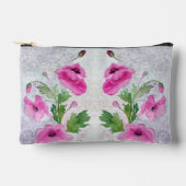 Roze bloemen etui (Voorkant)