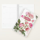 Roze bloemen  Floral Pattern Planner (Display)