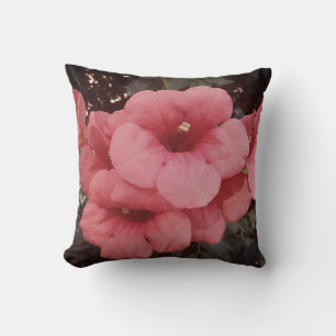 Roze bloemen gootsteen kussen