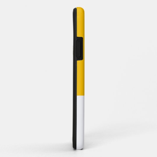 Roze bloemen goud monogram letter B Case-Mate iPhone Case (Achterkant/rechts)