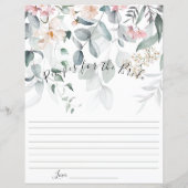 Roze Bloemen Groen Bruid Recept (Voorkant)