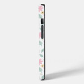  roze bloemen Groovy Retro Design Case-Mate iPhone Case (Achterkant / Links)