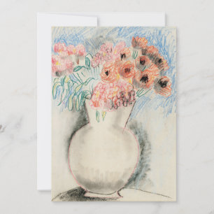 Roze bloemen in een vaas Christopher Wood