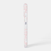 Roze  Bloemen iPhone 16 hoesje (Linkerkant)