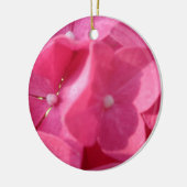 roze bloemen keramisch ornament (Links)