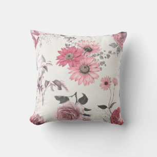 roze bloemen kussen