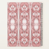 Roze Bloemen Lijst Planner (Achterkant)
