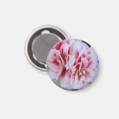 Roze bloemen Magnet Magneet (Voorkant / Achterkant)