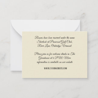 Roze Bloemen Met Blad Eenvoudige Rustieke Moderne Notitiekaartje