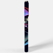 Roze Bloemen Moderne Abstracte Kunst Kleurenpatroo Case-Mate iPhone Case (Achterkant / Rechts)