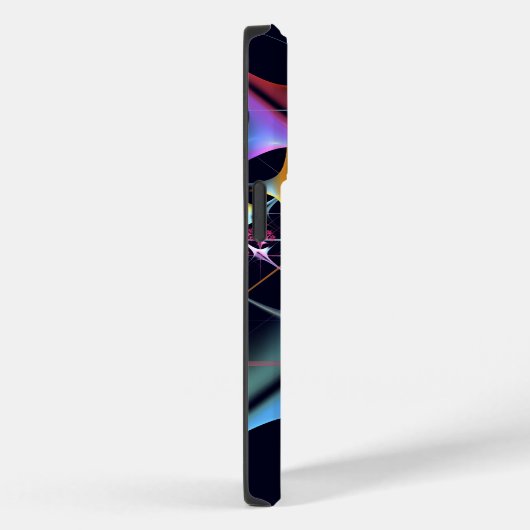 Roze Bloemen Moderne Abstracte Kunst Kleurenpatroo Case-Mate iPhone Case (Achterkant / Rechts)