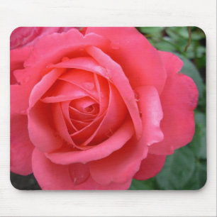 Roze bloemen Mousepad Red Rose Decor Gifts Muismat