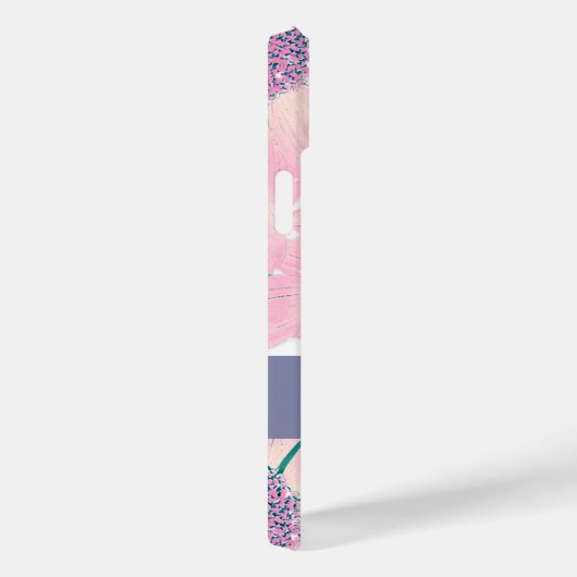 Roze bloemen naam Modern Case-Mate iPhone Case (Achterkant / Rechts)