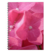 roze bloemen notitieboek (Voorkant)