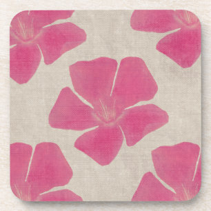 Roze bloemen Onderzetters