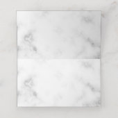 Roze bloemen op marmer (Binnenkant ongevouwen)