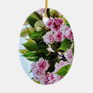 Roze bloemen Ornament