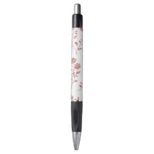 Roze Bloemen Pen