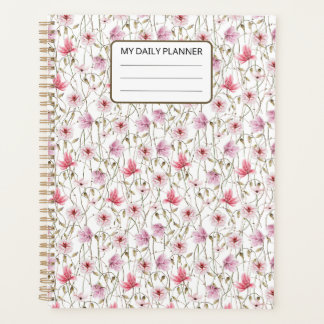 ROZE BLOEMEN PLANNER