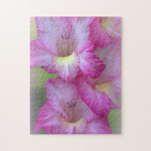 Roze bloemen Puzzle Game Legpuzzel