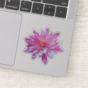 Roze bloemen roze bloem Roze Daisy roze zonnebloem Sticker