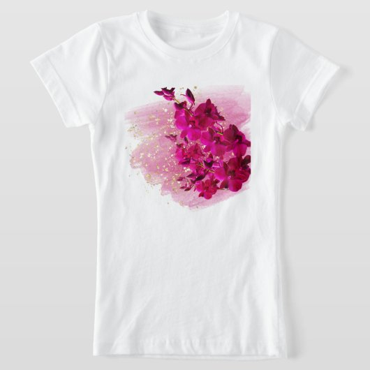 Roze bloemen shirt (Laagn)
