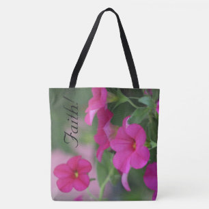 Roze Bloemen Tas-Bag Tote Bag
