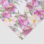 roze bloemen tissuepapier (Detail)