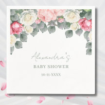 Roze Bloemen Tuin Rozen Baby shower