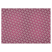 Roze Bloemen Vakantie Tafelkleed (Voorkant (Horizontaal))