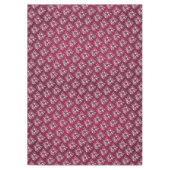 Roze Bloemen Vakantie Tafelkleed (Voorkant)