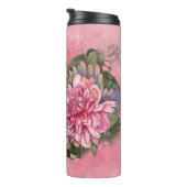 Roze  bloemen van Dahlia Thermosbeker (Geroteerd rechts)