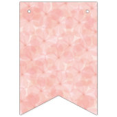 Roze bloemen vlaggetjes (Tweede vlag)