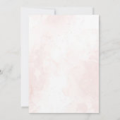 Roze Bloemen Vlinder Meisje 16e Verjaardagsfeest Kaart (Achterkant)