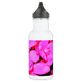 Roze bloemen waterfles  (Rechts)