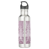 Roze Bloemen Waterfles Waterfles (Achterkant)