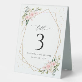 Roze bloemen, witte bloemen, Boho, tabelnummers