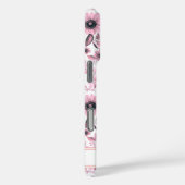 Roze Bloemen Zonnebloemen Case-Mate iPhone Case (Achterkant / Rechts)