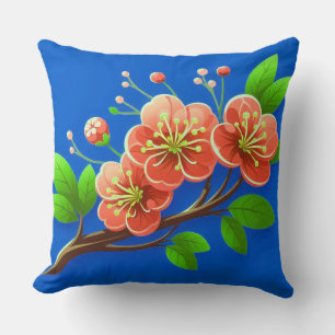 🌸 Roze Bloemenkamer Decoratie Accent 🌸 Kussen