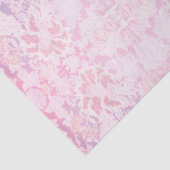  roze bloemenprint tissuepapier (Detail)